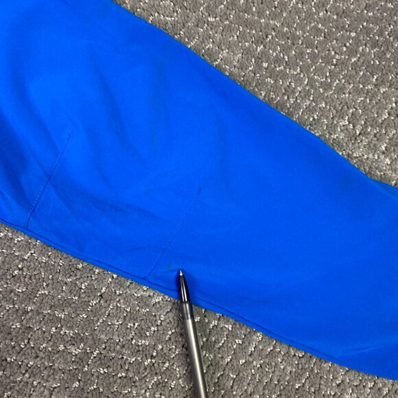 Marmot Lightstream Jacket Men's Large Blue Windbreaker Hiking Outdoor Hooded - Picture 5 of 12